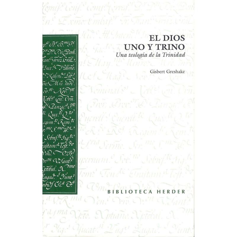 El dios uno y trino image number null