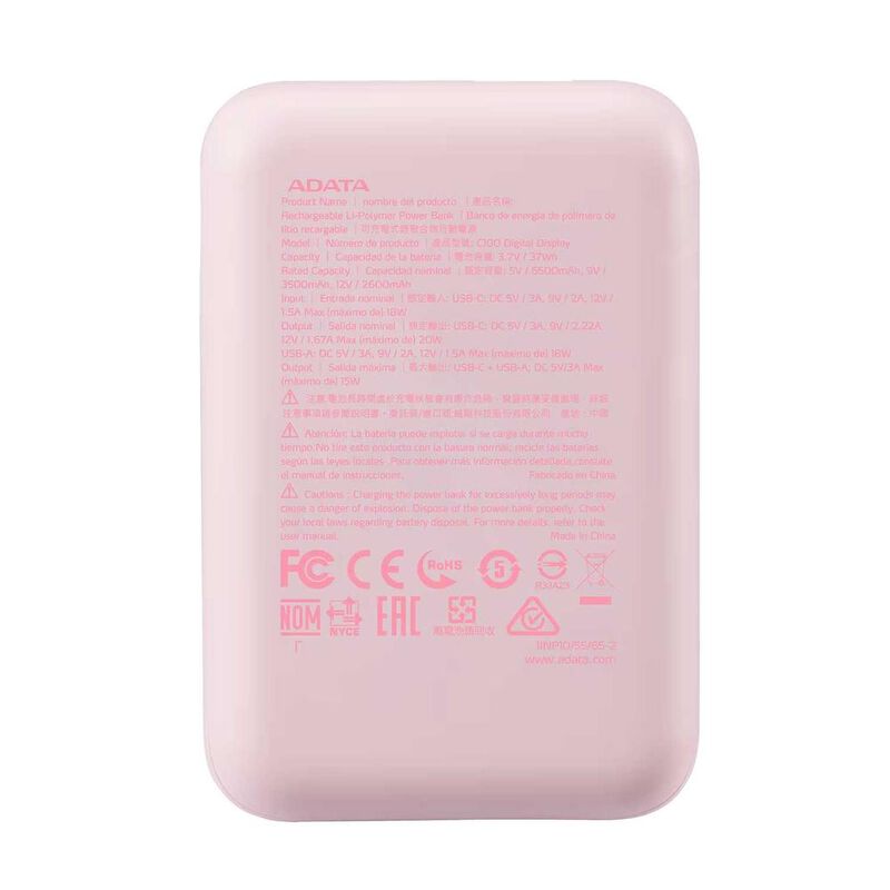 Bater&iacute;a Recargable ADATA C100 Powerbank 10000mA... image number null