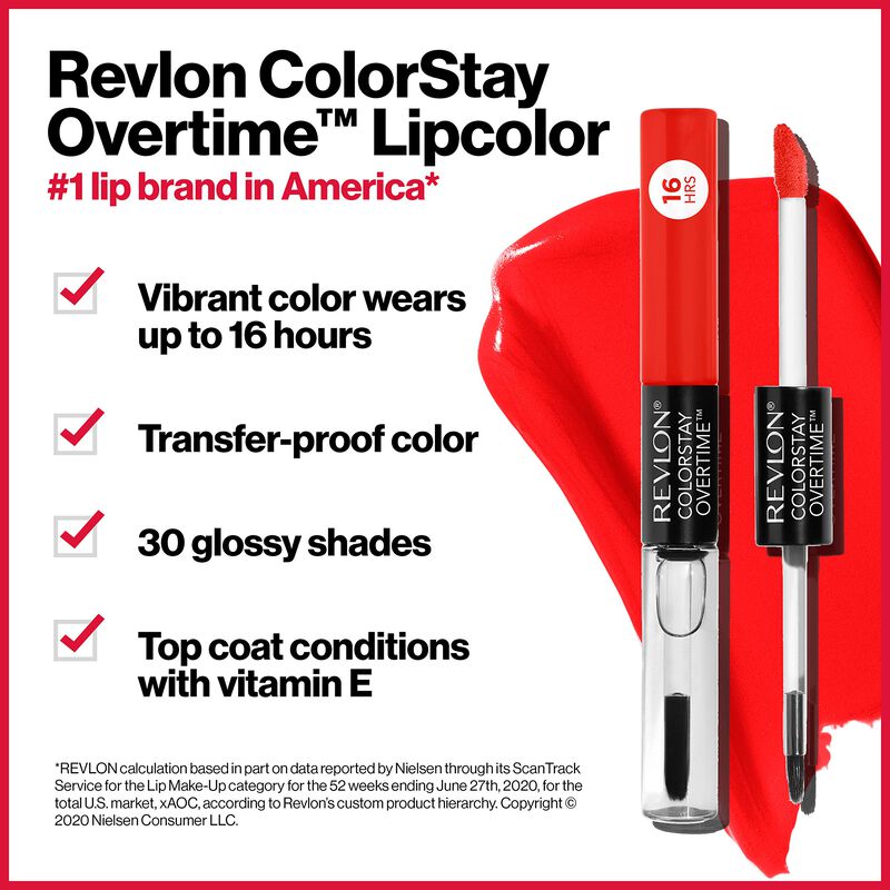 L&aacute;piz Labial Revlon Colorstay Overtime Constant... image number null
