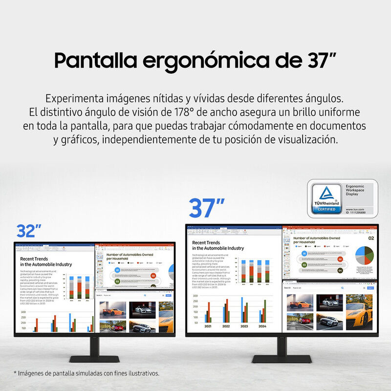 Monitor 27 Samsung ViewFinity S7 UHD HDR10 60Hz... image number null