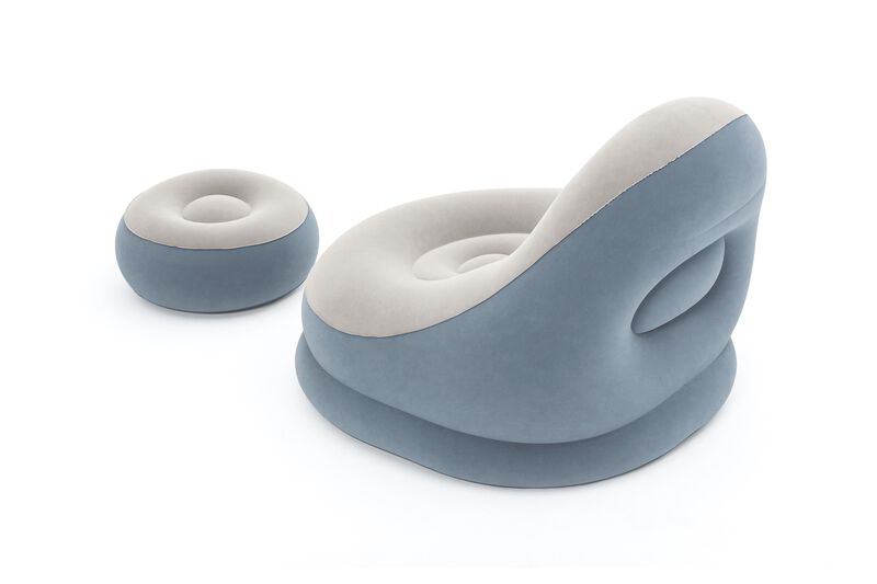 Sill&oacute;n Inflable Set con Descanso 1.21X1.00X.86c... image number null