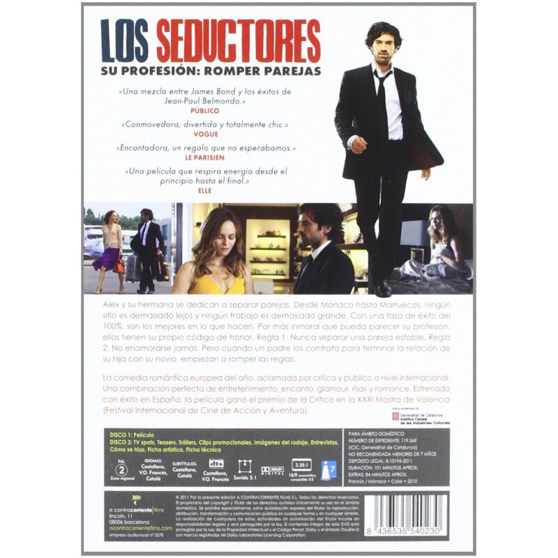 Los Seductores Ed.especial(2dvd) image number null