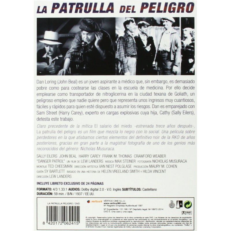 Cine Negro Rko: La Patrulla Del Peligro (vos) (... image number null