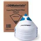 Filtro Desechable Superfilter De 100 Piezas Para Impresora 3d De Resina