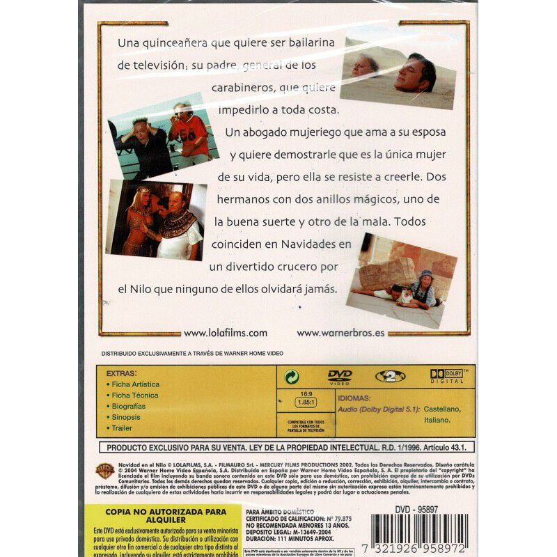 Navidad En El Nilo Dvd 2002 Natale Sul Nilo [dv... image number null