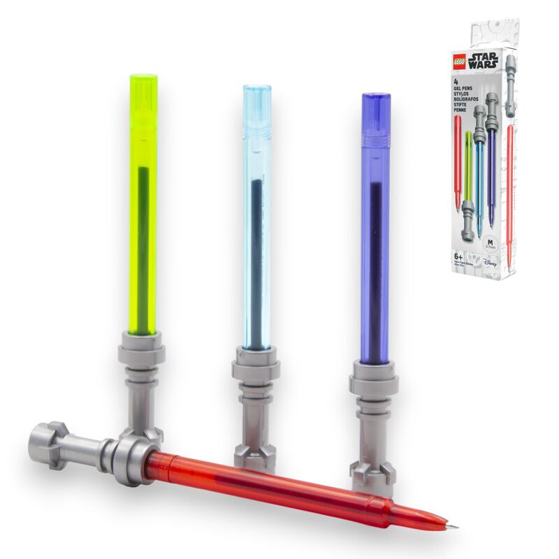 Set De Bol&iacute;grafos De Gel Iq Lego Star Wars Ligh... image number null