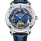 Reloj Stuhrling para hombre 1017.03 autom&aacute;tico skeleton 44 mm