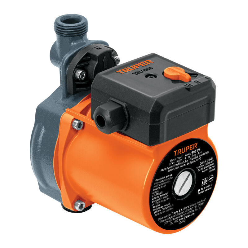 Bomba Presurizadora 1/6 Hp Truper image number null