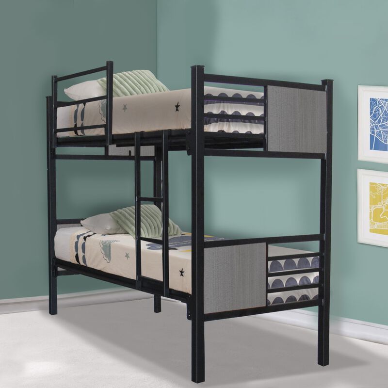 Litera Individual Corso Color Negro Ceniza Base... image number null