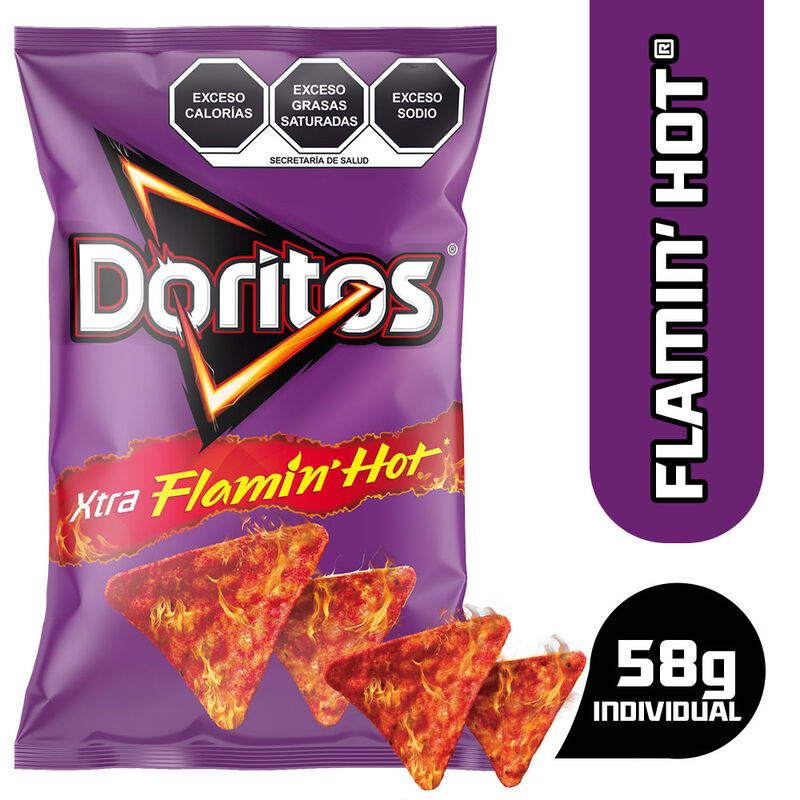 DORITOS FLAMIN HOT 61GR image number null