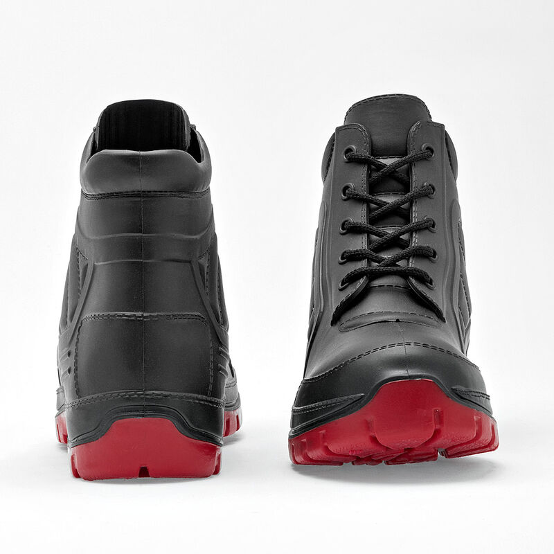 Duramil Bot&iacute;n Hiking Para Hombre Negro Cod 1294... image number null