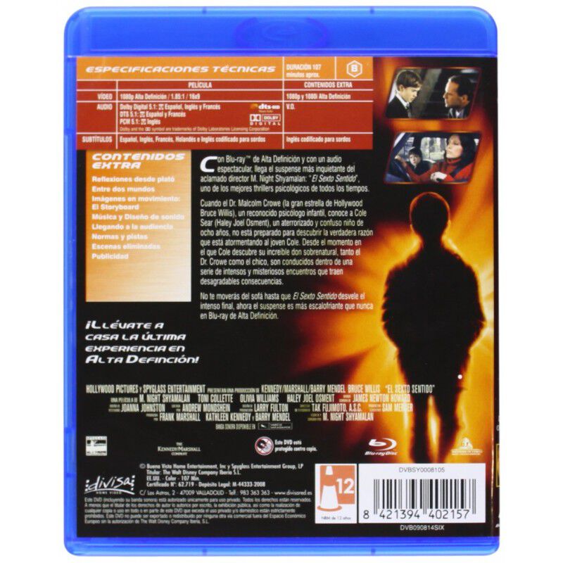 El sexto sentido [Blu-ray] image number null