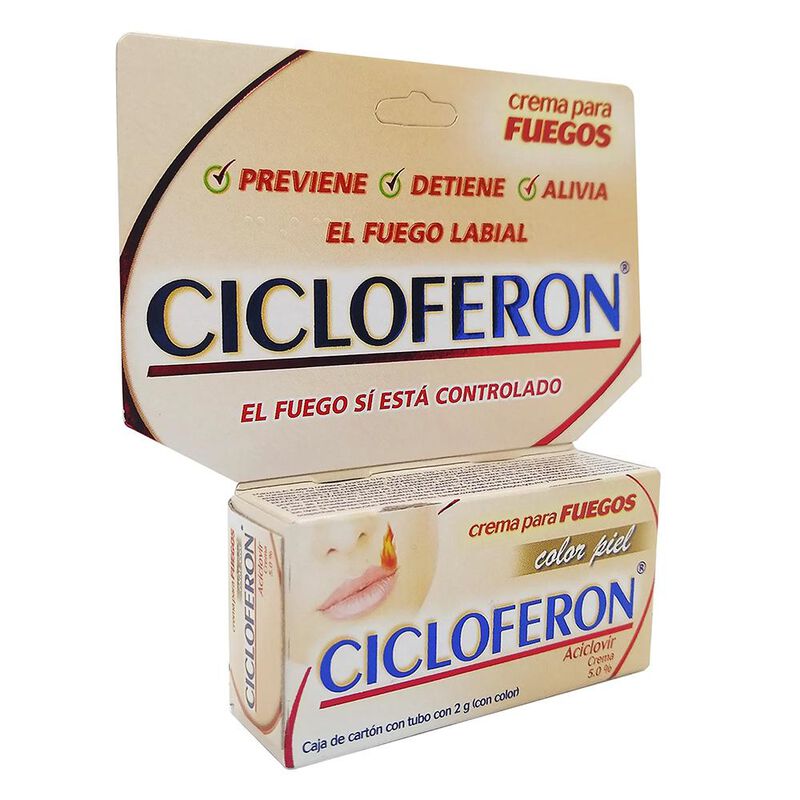 Cicloferon Color Piel 0.05 G 2 Gramos image number null