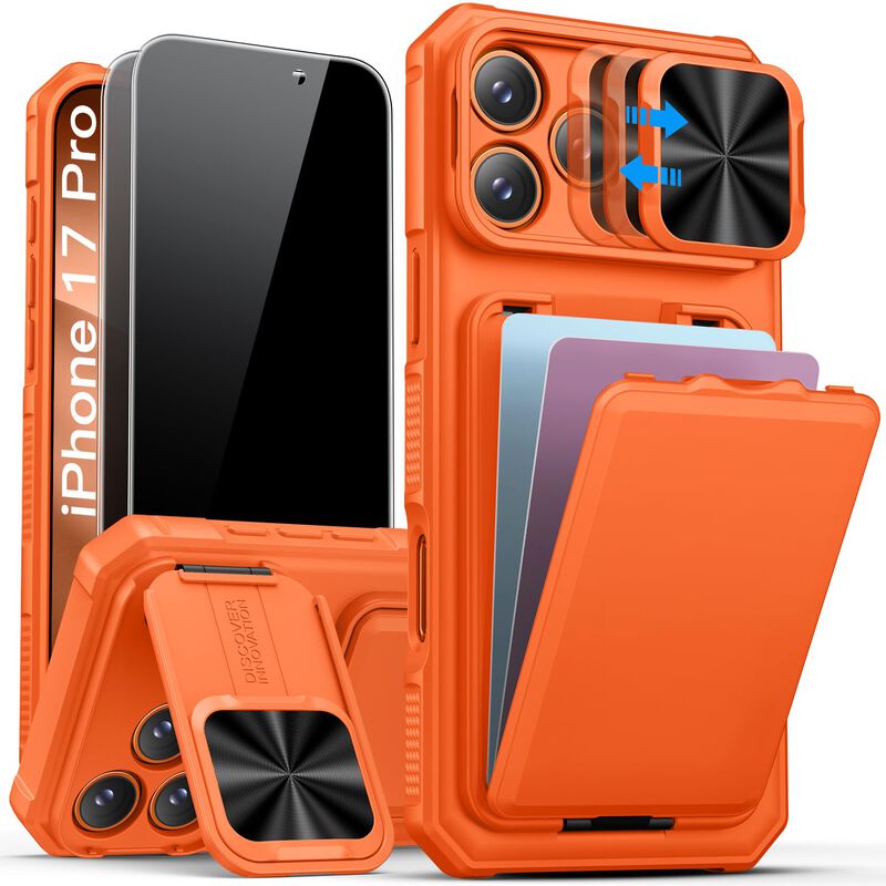 Funda SSLOTSCASE para iPhone 17 Pro Naranja con... image number null