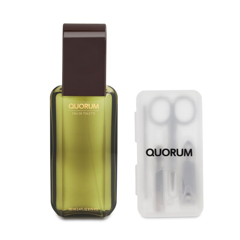 Quorum 100Ml Edt Spray / Kit Manicure image number null