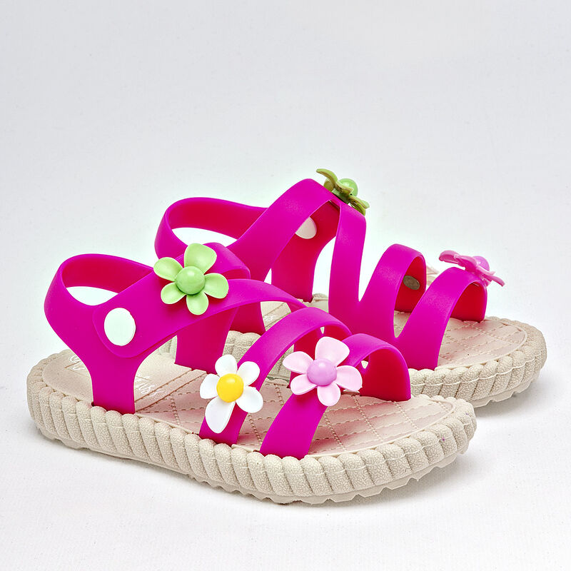Been Class Sandalia para ni&ntilde;a fucsia multicolor image number null