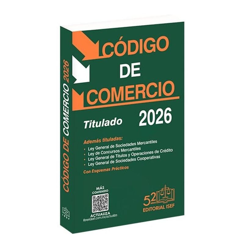 C&oacute;digo De Comercio 2026, de Ediciones Fiscales ... image number null