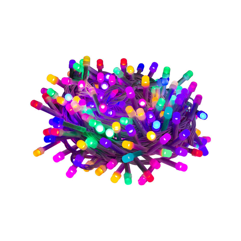 Serie luz multicolor 140 LED tipo micr&oacute;fono 8 f... image number null