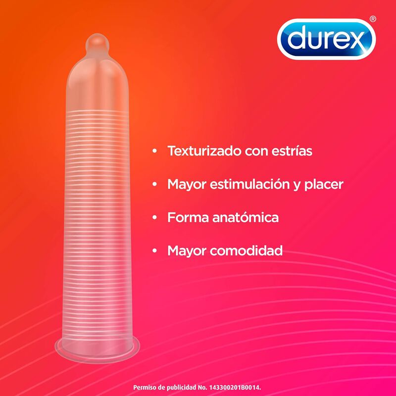 Durex Ultra Sensitivo Ribeteado image number null