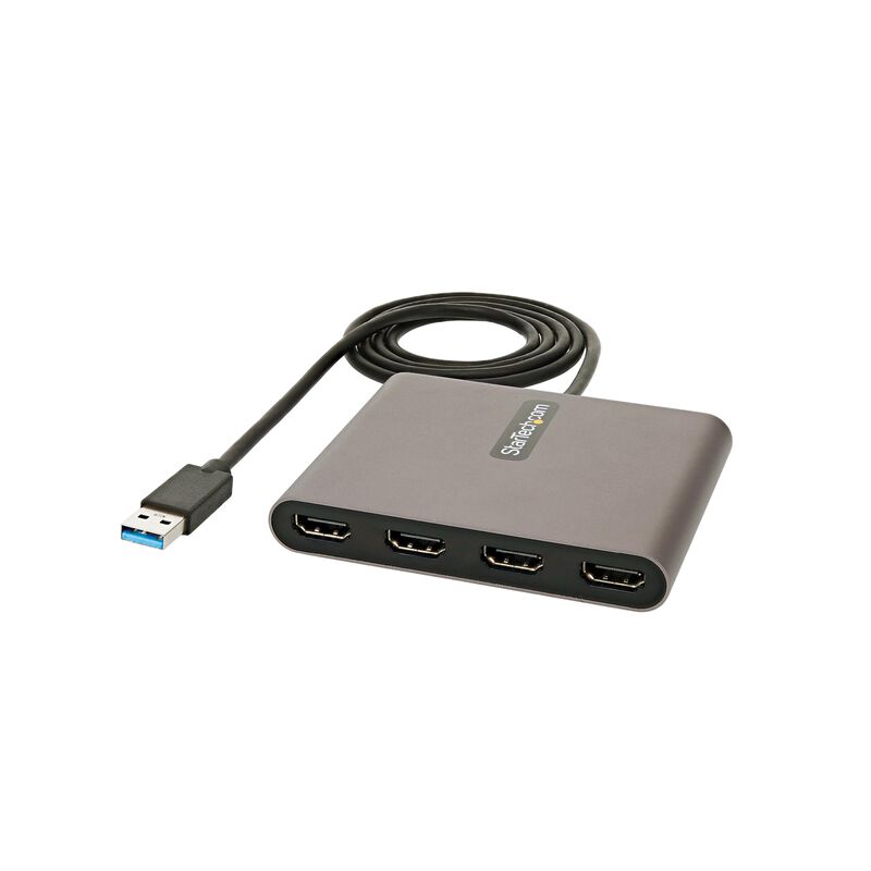 Adaptador Usb 3.0 A Hdmi Cu&aacute;druple Startech.com... image number null