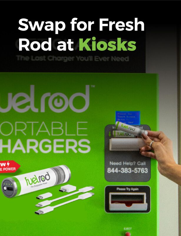 Cargador Port&aacute;til Fuelrod One Usb-c Con Cables ... image number null