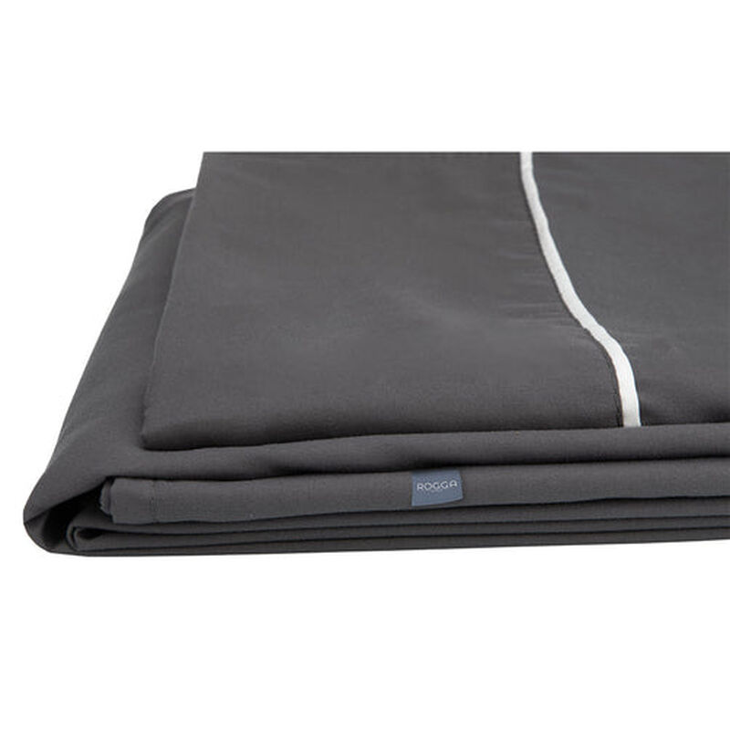 Juego de S&aacute;banas Queen Size Royal Touch Gris Ox... image number null