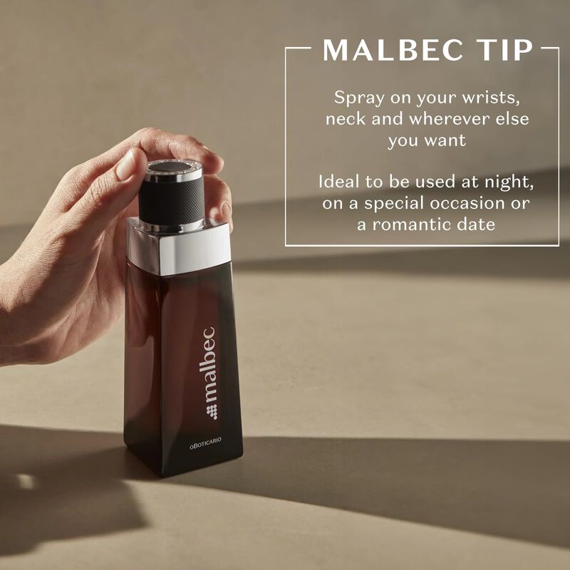 Perfume O Boticario Malbec Eau De Toilette Para... image number null