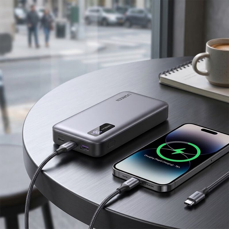 Power Bank Nexode 10000mah 22.5w Usb-c Usb-a Le... image number null