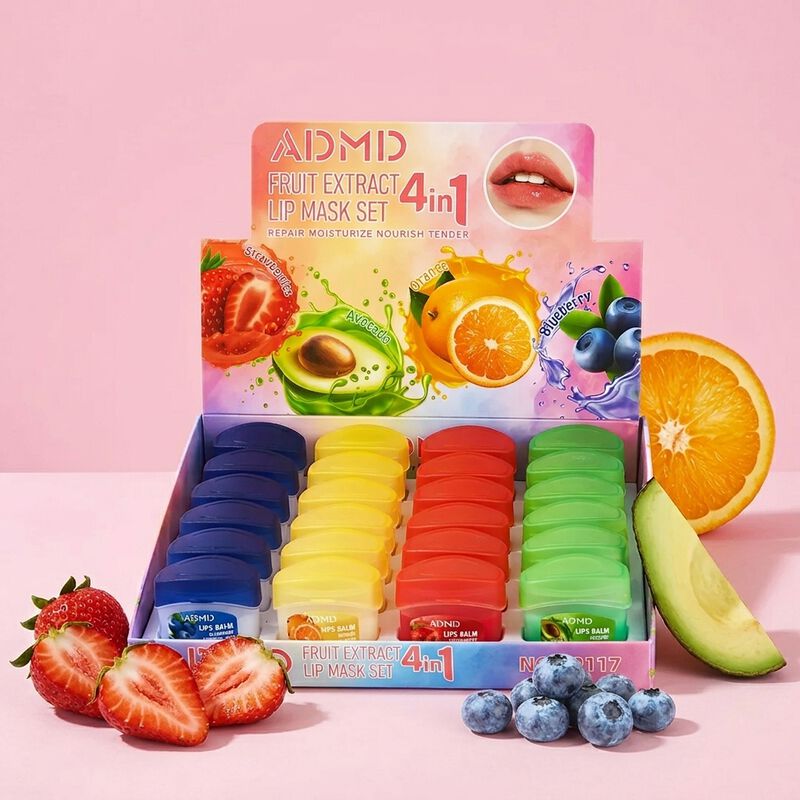 Pack De 24 B&aacute;lsamos Labial Hidratante Con Sabor... image number null