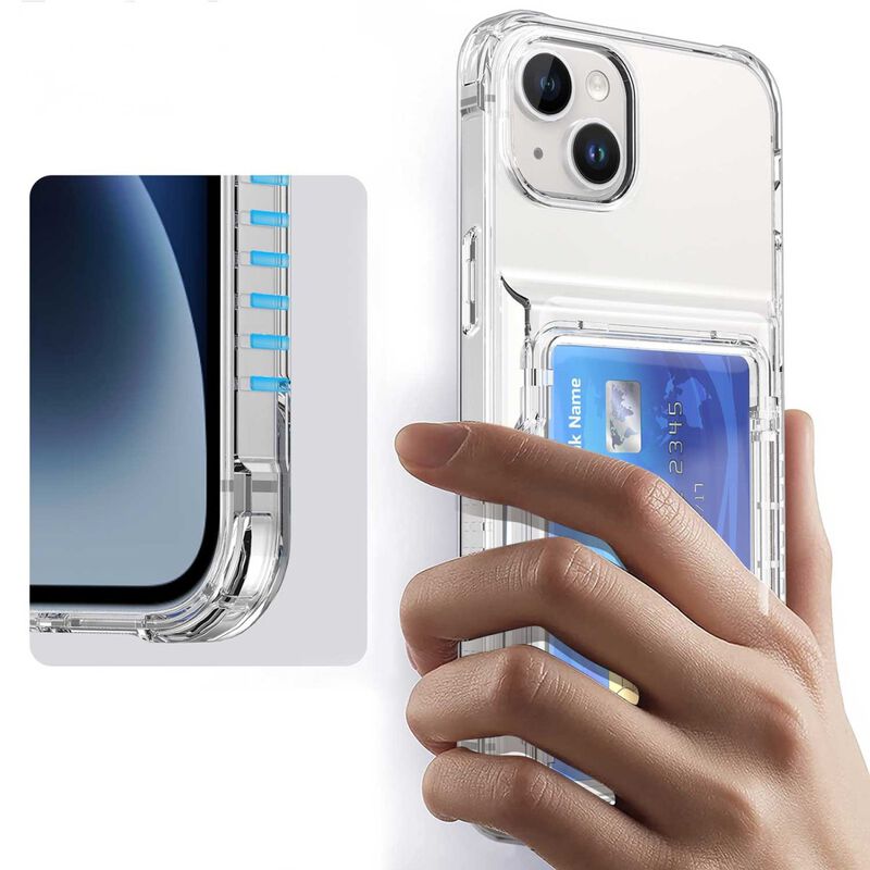 Funda Tekku Tpu Tarjetero Para Iphone 15 Plus T... image number null