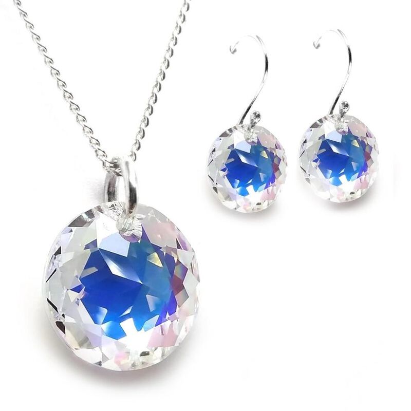 Set Collar y Aretes Classic Zvezda 0.925 Mujer image number null