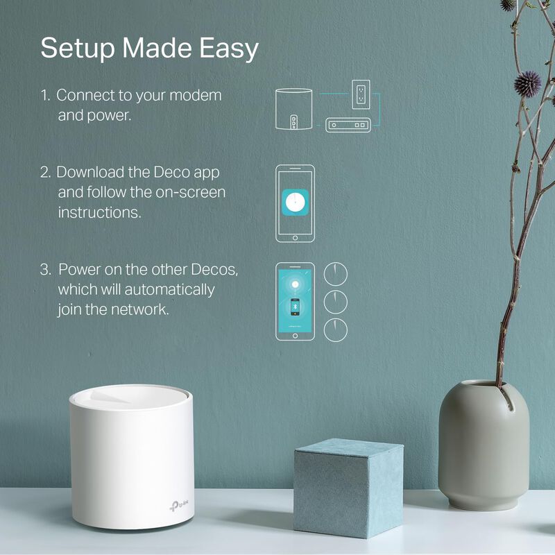 Sistema Wifi 6 Mesh Tp-link Deco X20, Paquete D... image number null