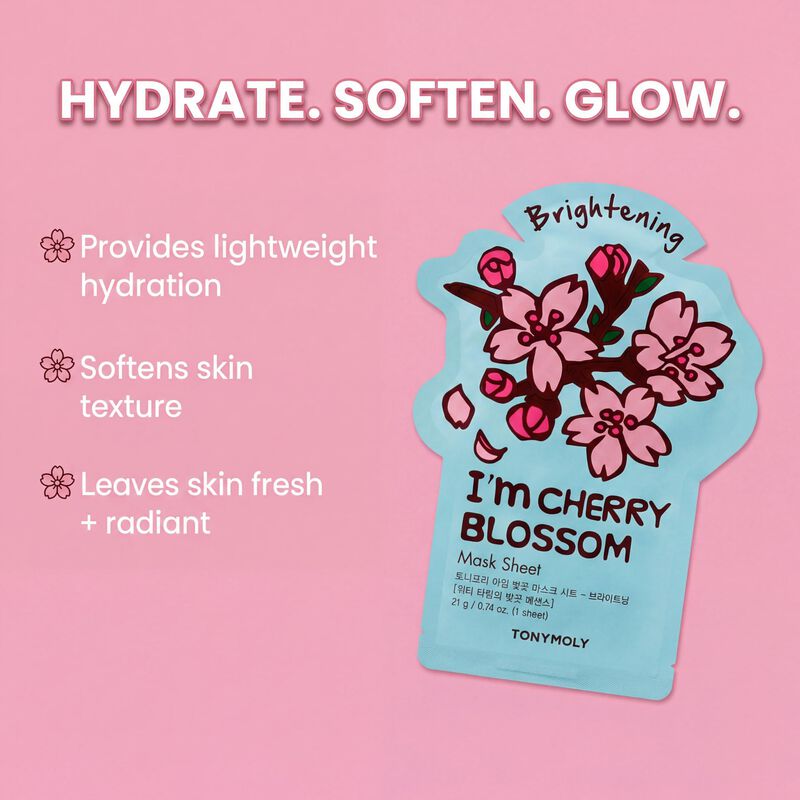 Mascarilla de Hoja Tonymoly Flor de Cerezo 21g image number null