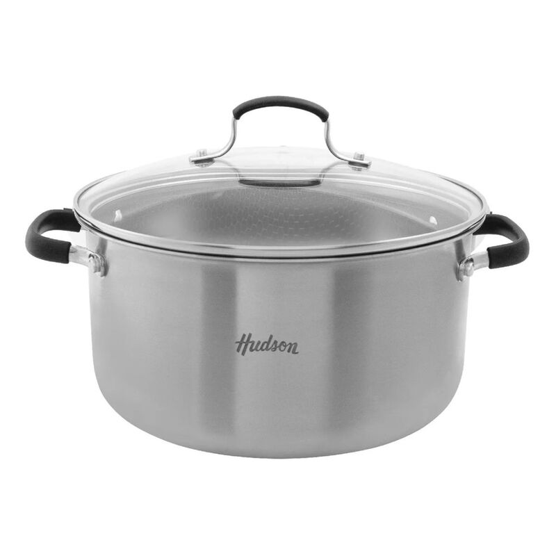 Olla 26cm acero inoxidable HUDSON asas y tapa a... image number null