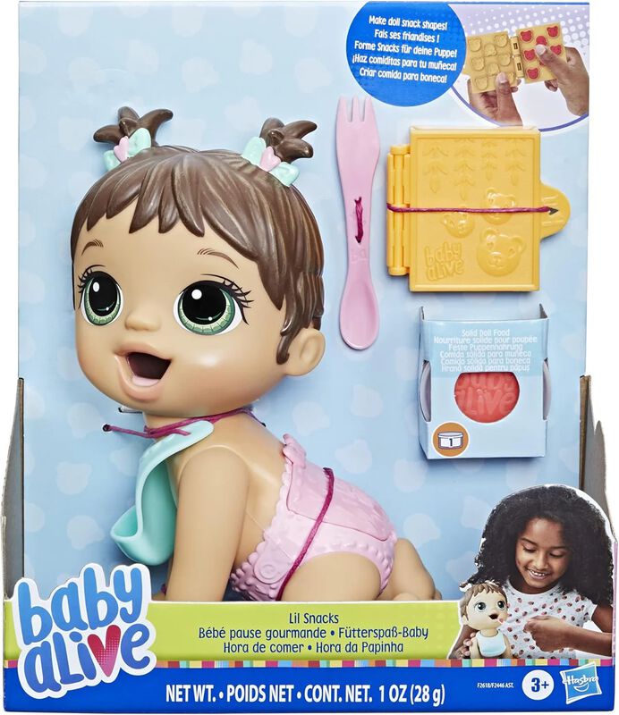 BABY ALIVE SNACKS BRNH F2618 image number null