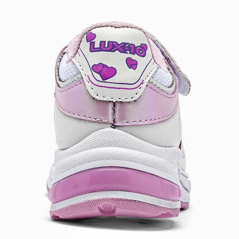 Lux-10 tenis para BEB&Eacute; blanco rosa cod 140589-C image number null