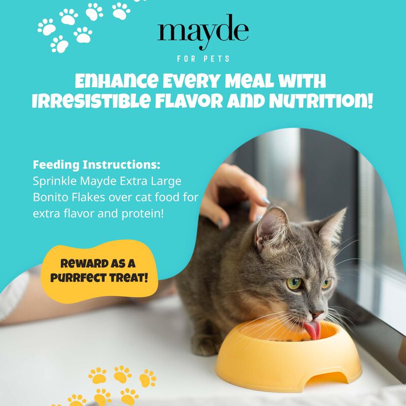 Treats Mayde Bonito Flakes Para Perros Y Gatos,... image number null