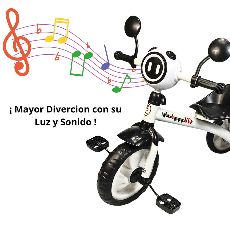 Triciclo Infantil con Luz y Sonido, 3 a 5 A&ntilde;os ... image number null