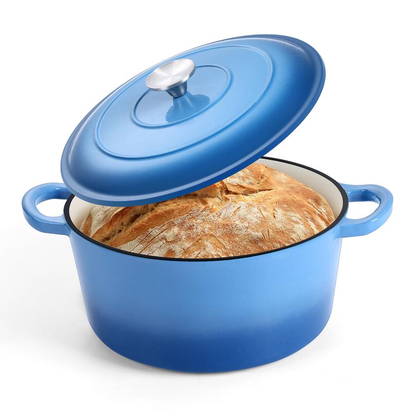 Olla Holandesa P&P Chef de 5L, Azul image number null