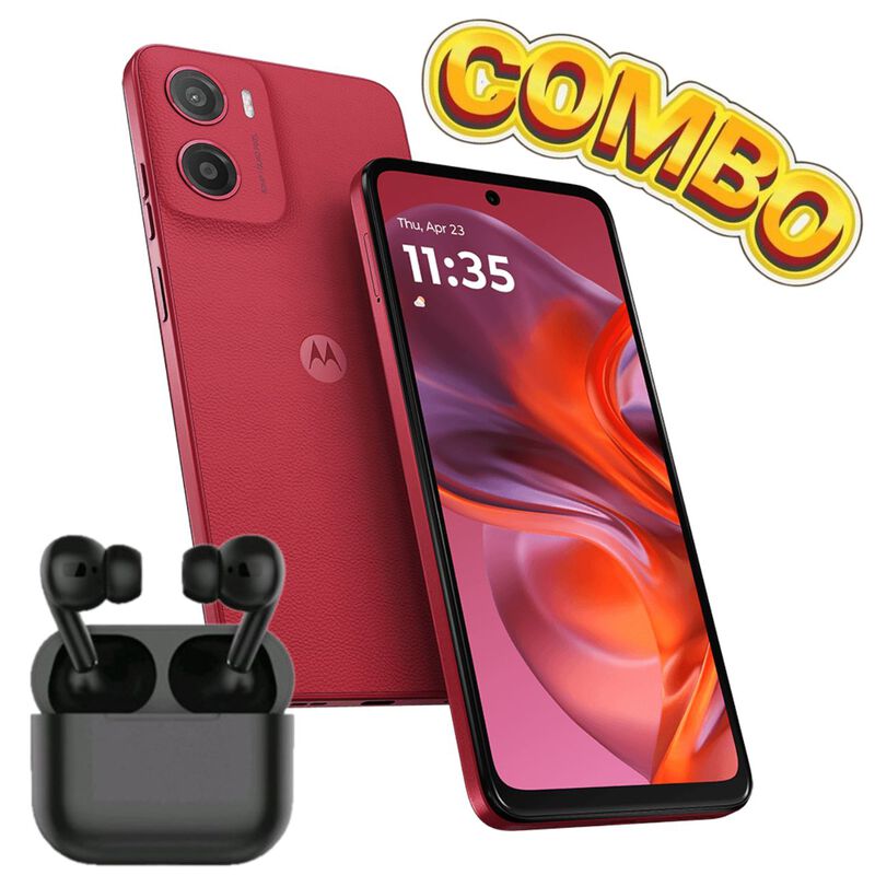 Moto G05 Doble Sim 128GB/4RAM Rojo + Audífonos image number null