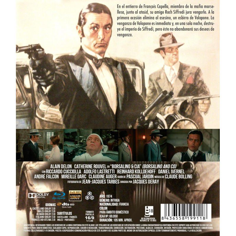 Borsalino & C&iacute;a. [blu-ray] (1974) Borsalino And... image number null