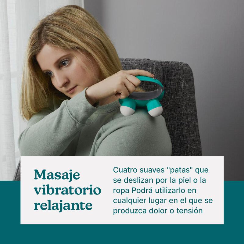 Mini Masajeador Homedics de Vibraci&oacute;n Port&aacute;til ... image number null