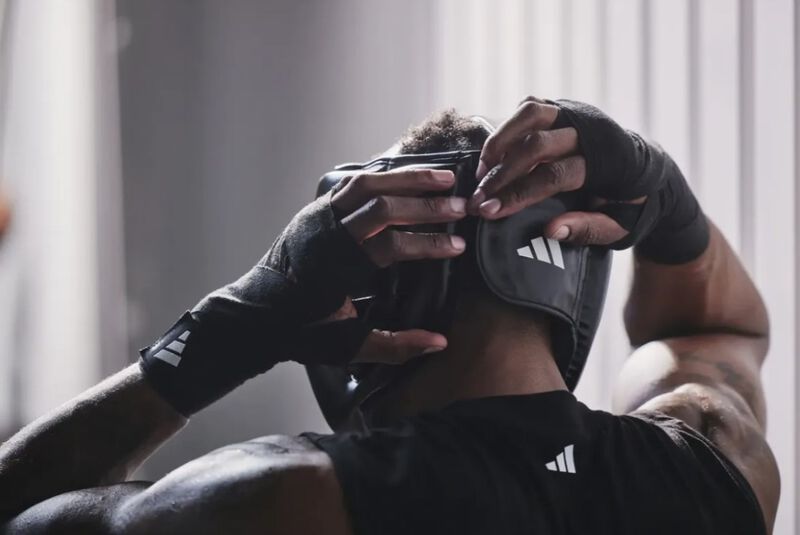 Careta Para Entrenamiento De Box Color Negro M image number null