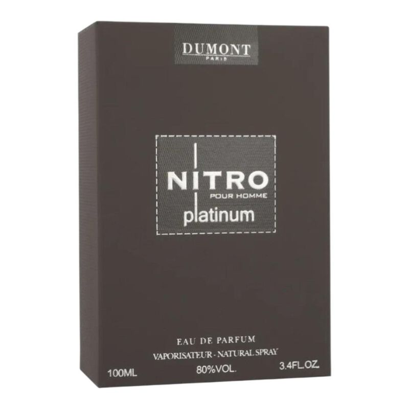 Perfume Dumont Nitro Platinum Edp 100 Ml image number null