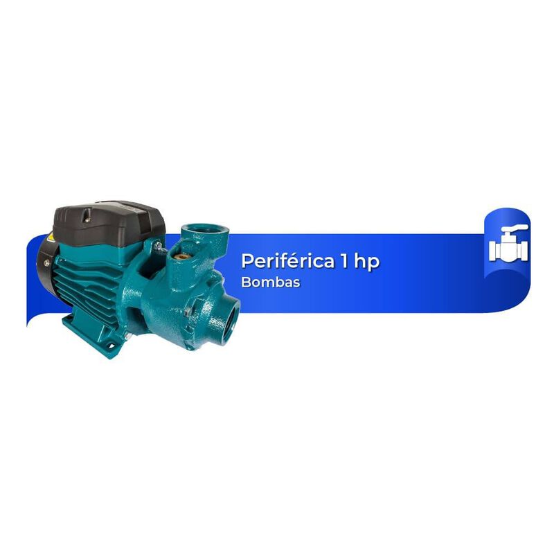 Bomba de agua el&eacute;ctrica perif&eacute;rica 1 HP image number null