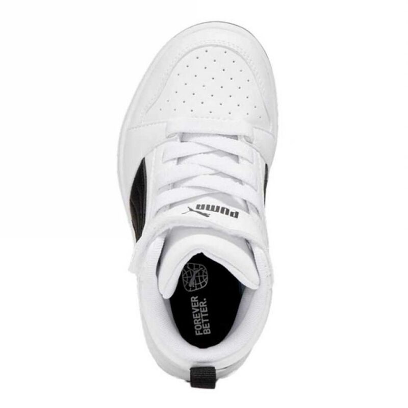 Tenis Puma Rebound V6 Mid Ps Para Ni&ntilde;os 17 A 21... image number null