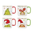 Juego De 4 Tazas De Porcelana Lenox Merry Grinchmas