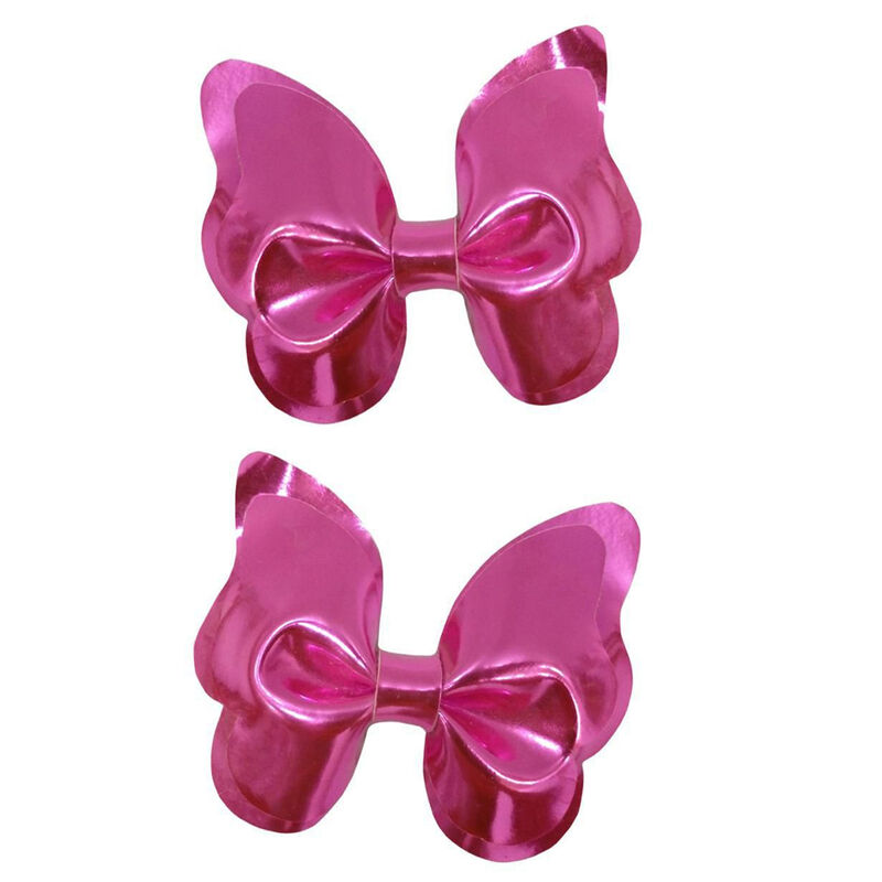 Broche Con Moño Para Cabello Mariposa Fiusha Me... image number null