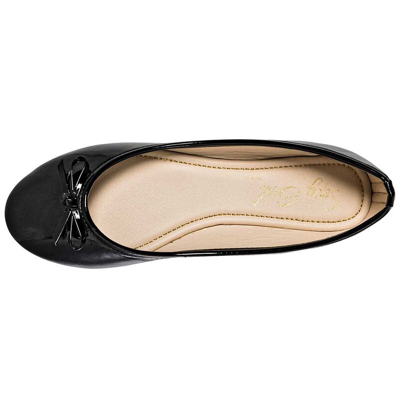 Sexy Girl Balerina para mujer negro charol image number null