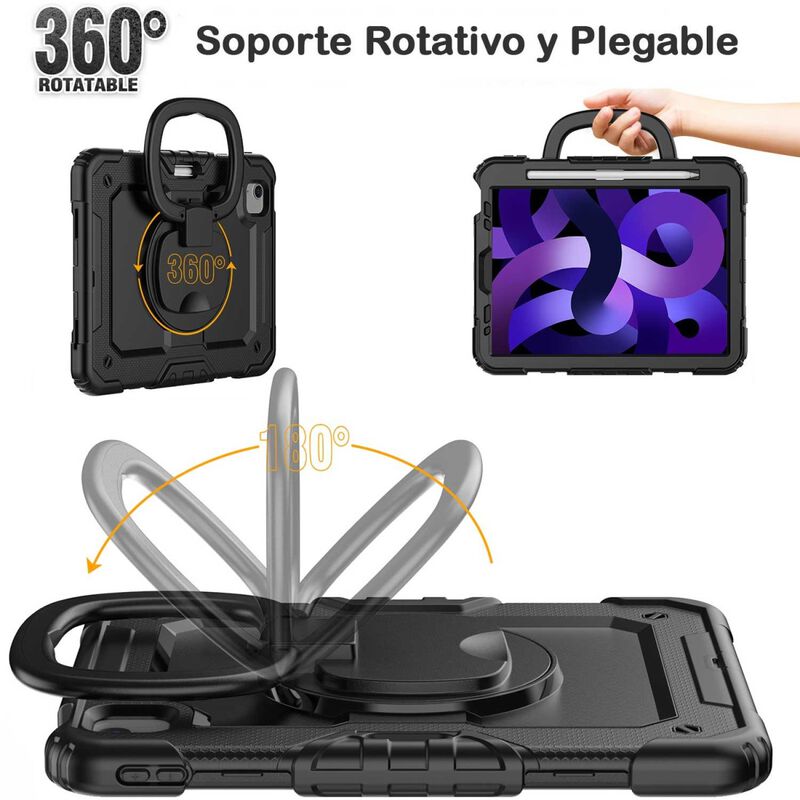 Funda Tekku Handled Uso Rudo Para Ipad Air 5 Ai... image number null